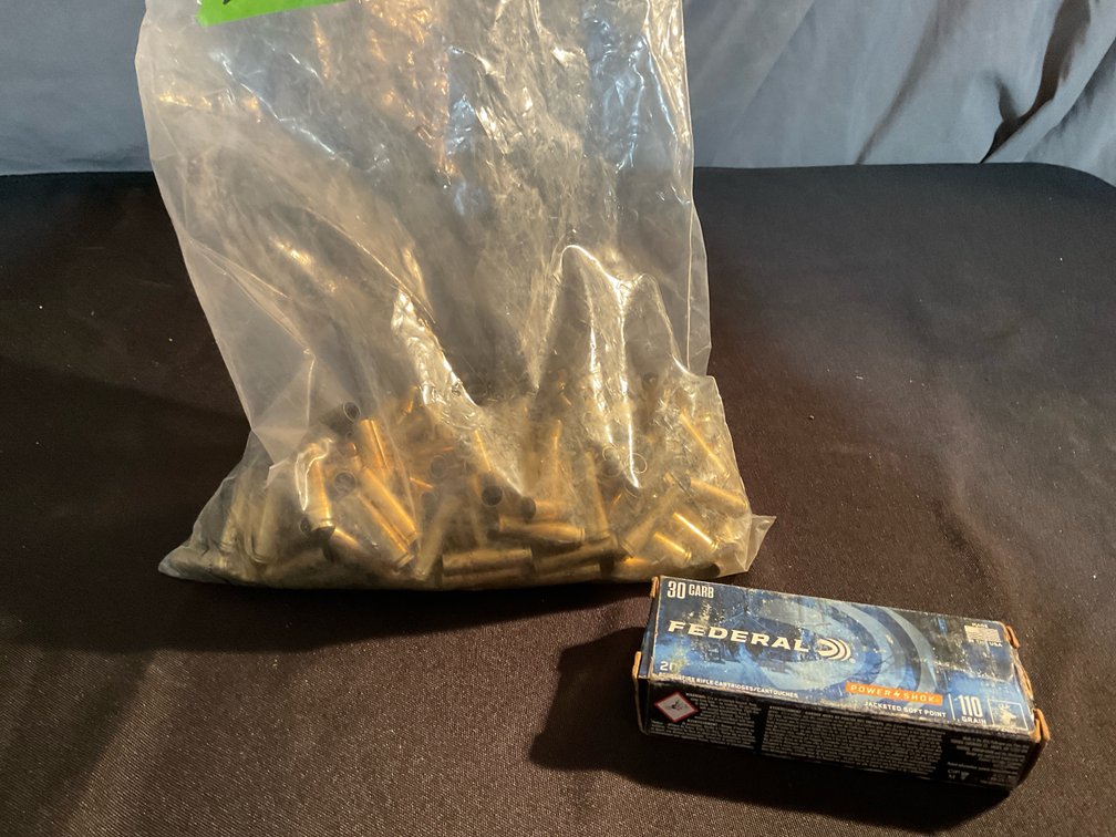 30 Carbine Brass Casings (250+)