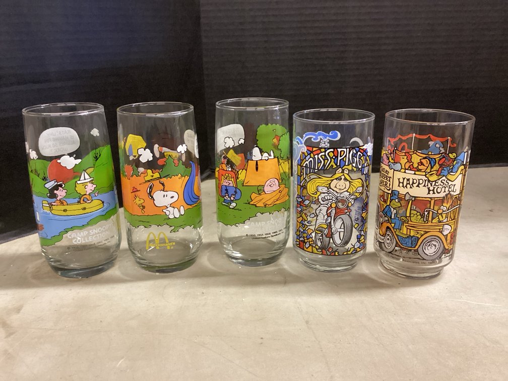McDonalds Collectable Glasses