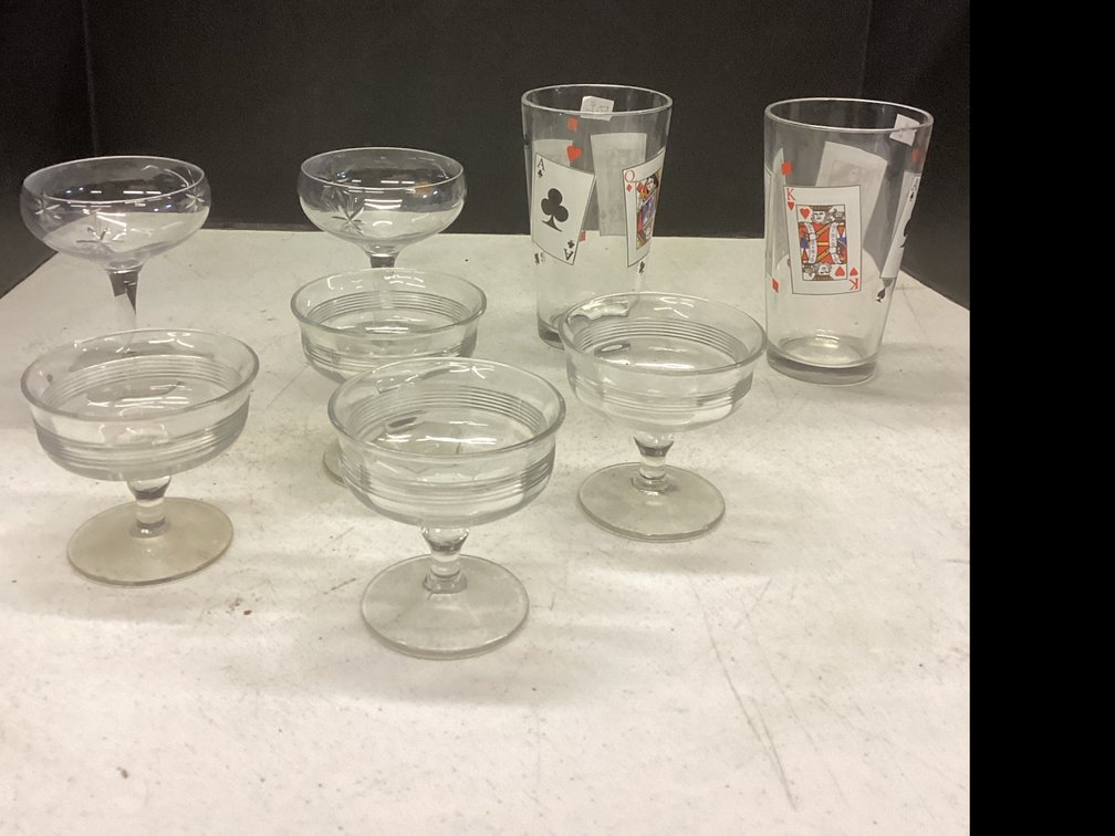 Glass Dessert Dishes - Champagne Glasses - Glass Drinking Glasses