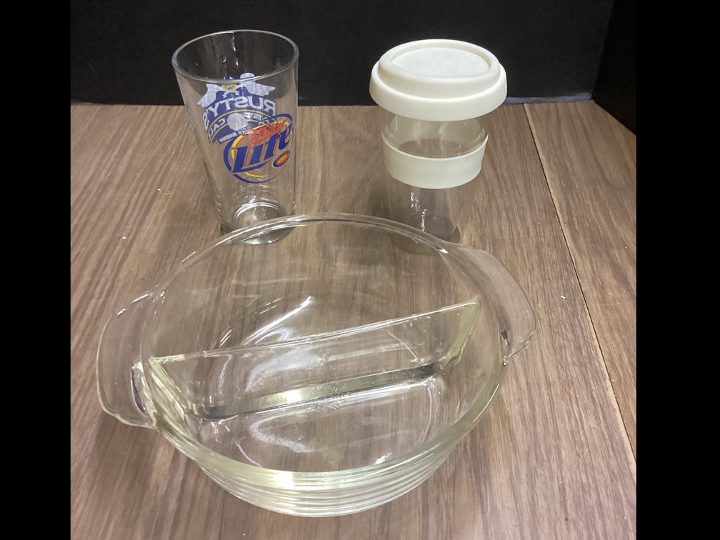 Fire King Dish & Glasses