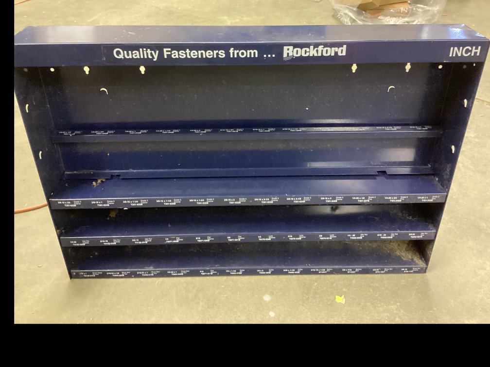 Metal Fasteners Organizer Cabinet from Rockford
