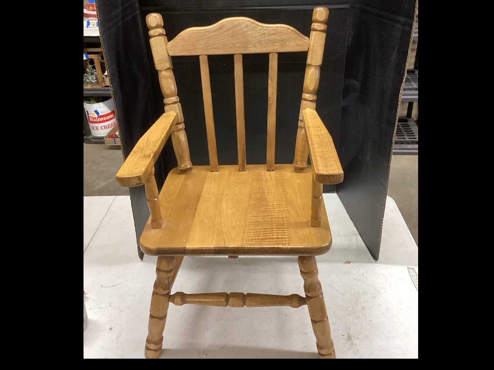 Wooden Childrens Chair