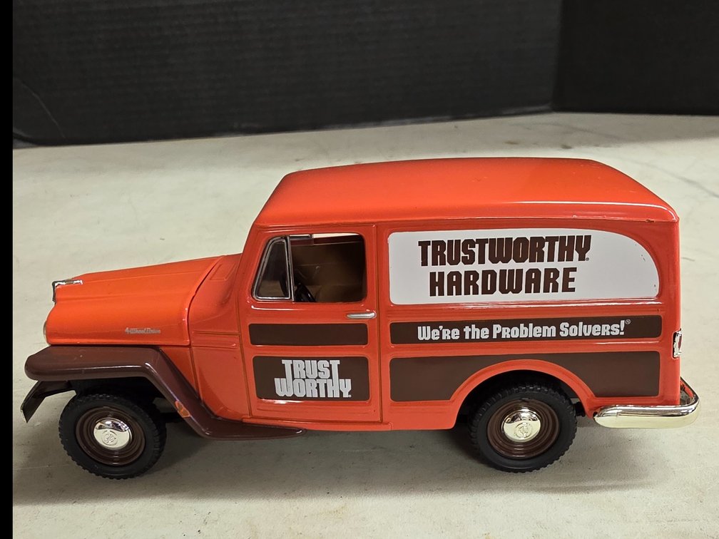 Trustworthy 1953 Willys 4 Wheel Drive Panel Delivery Jeep Bank