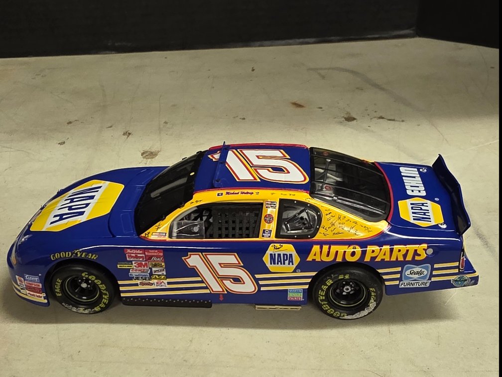 Michael Walt rip #15 Race Car Bank