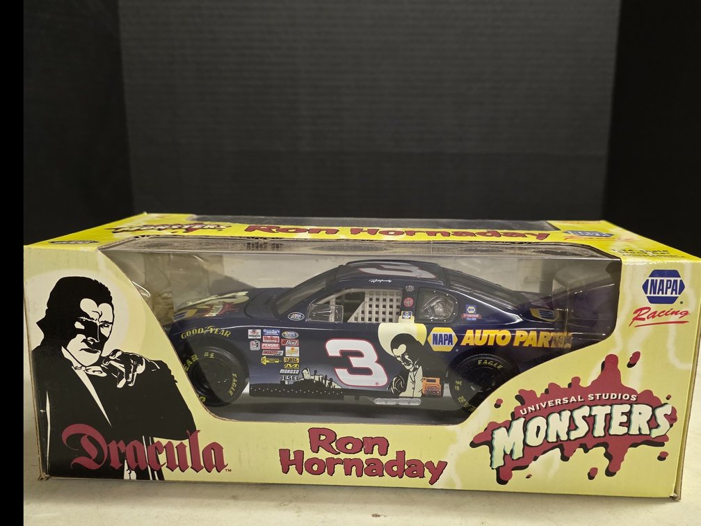 Ron Hornaday #3 Universal Studios Monsters Race Car