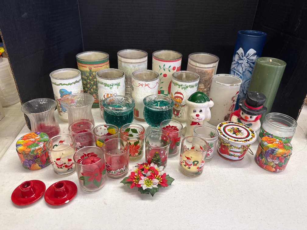 Assorted Holiday Candles