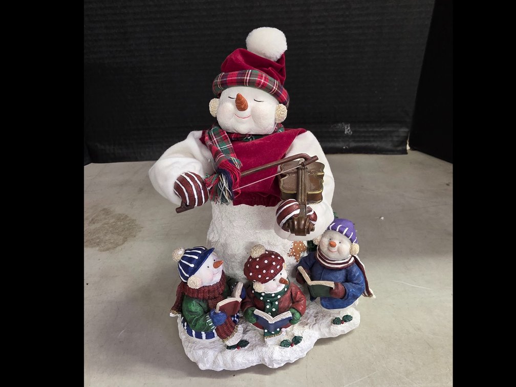 Jolly Motion Musical Snowman