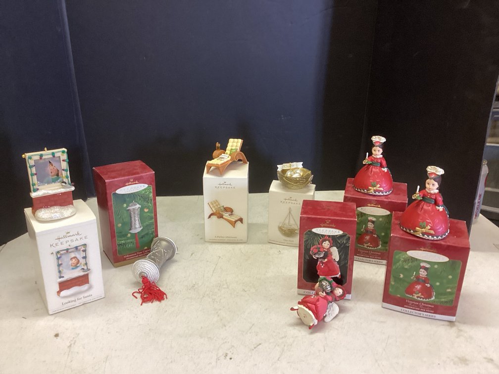 Assorted Hallmark Ornaments