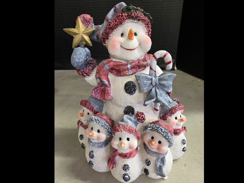 Snowman and Babies Decor