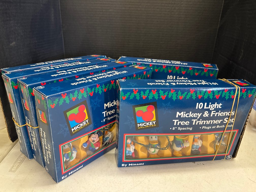 Mickey & Friends Tree Trimmer Light Sets