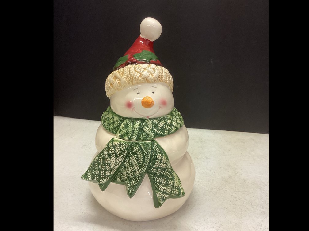 Snowman Cookie Jar