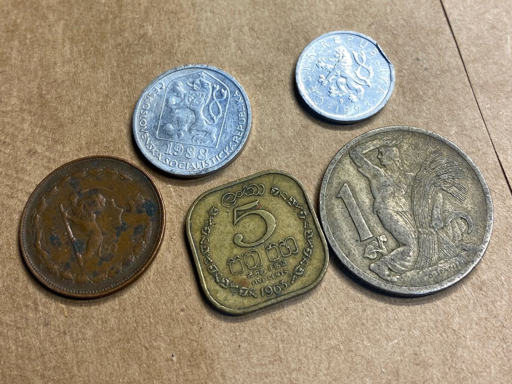 Czechoslovakia Coins