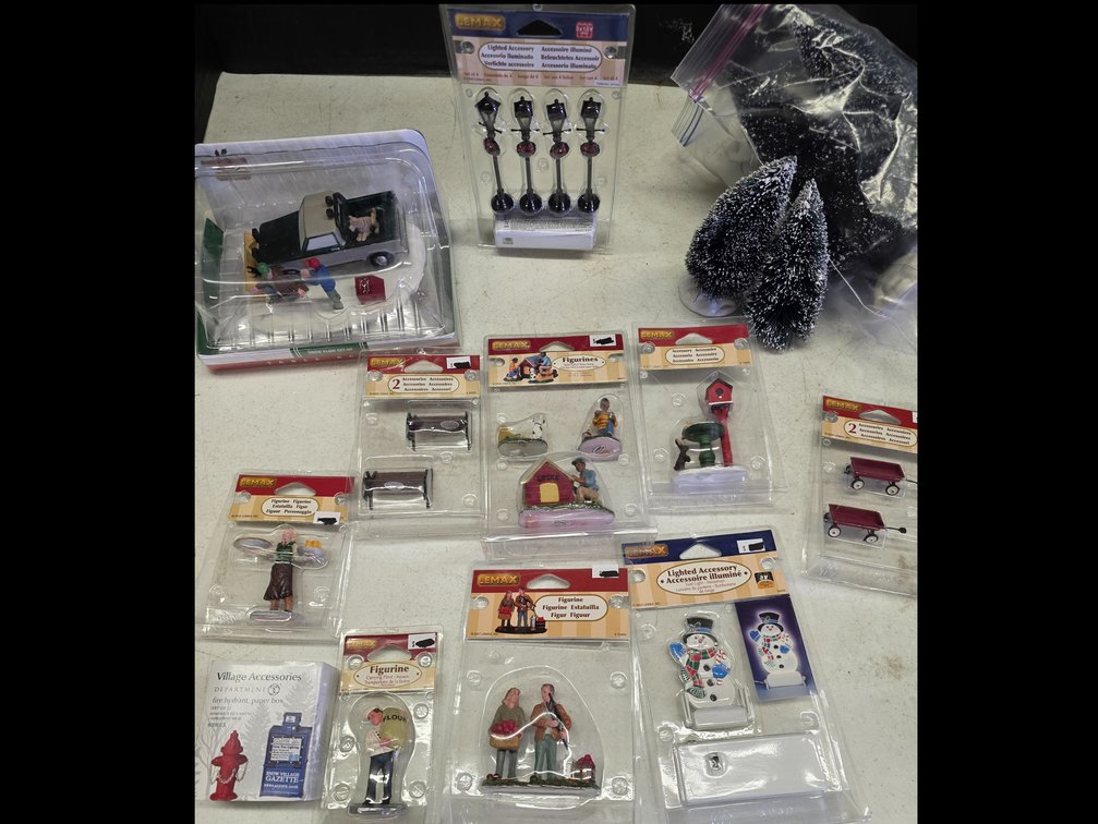 Christmas Village Accessories