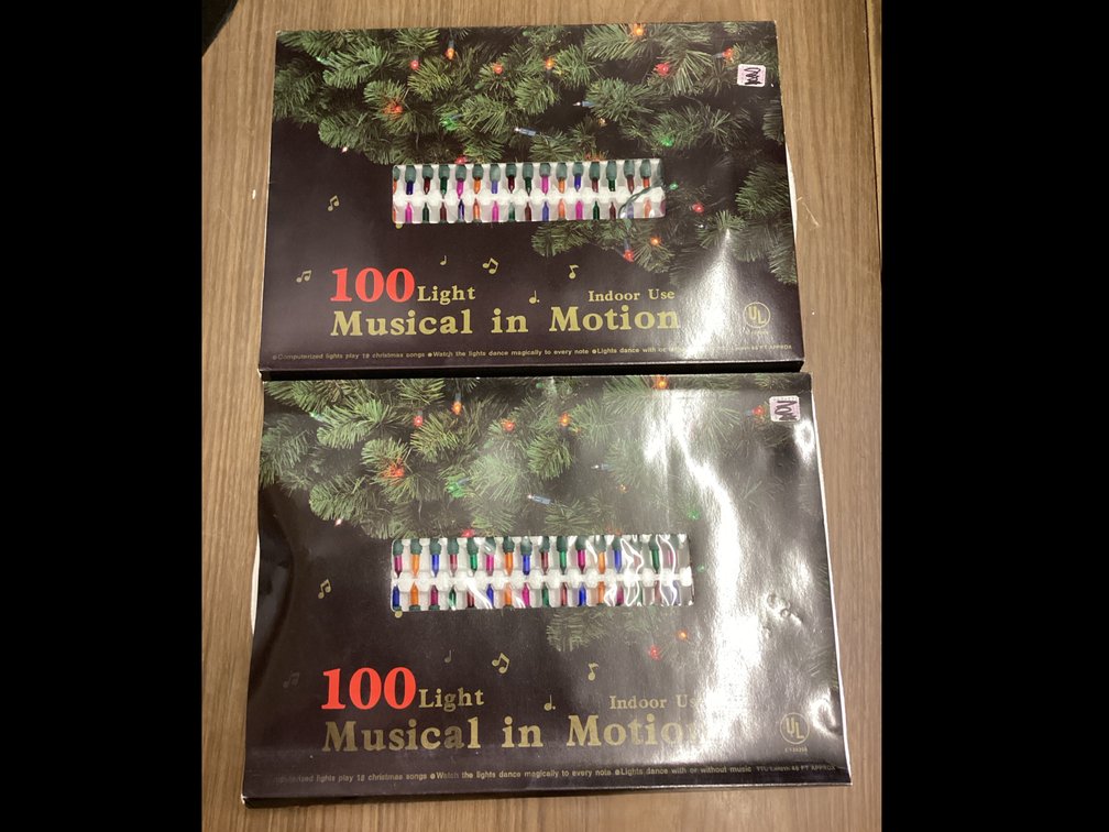 Musical In Motion Indoor Christmas Lights