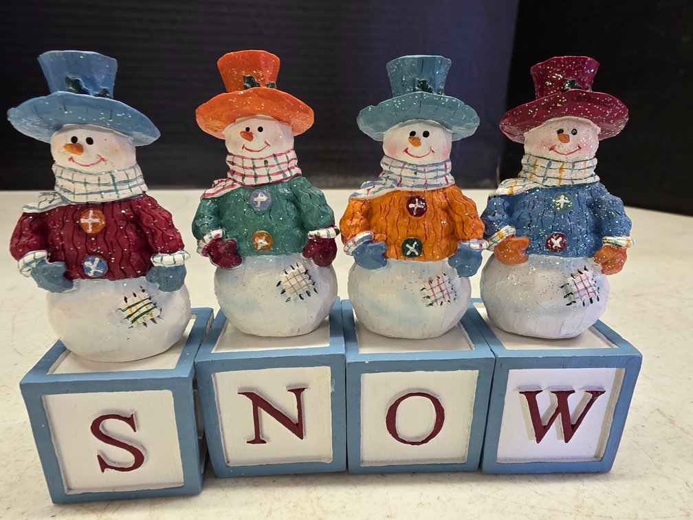 Avon Snowy Joe Spelling Letters