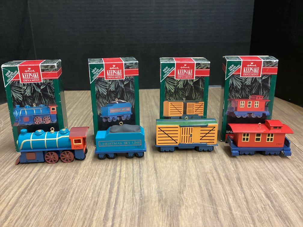 Hallmark Train Ornaments