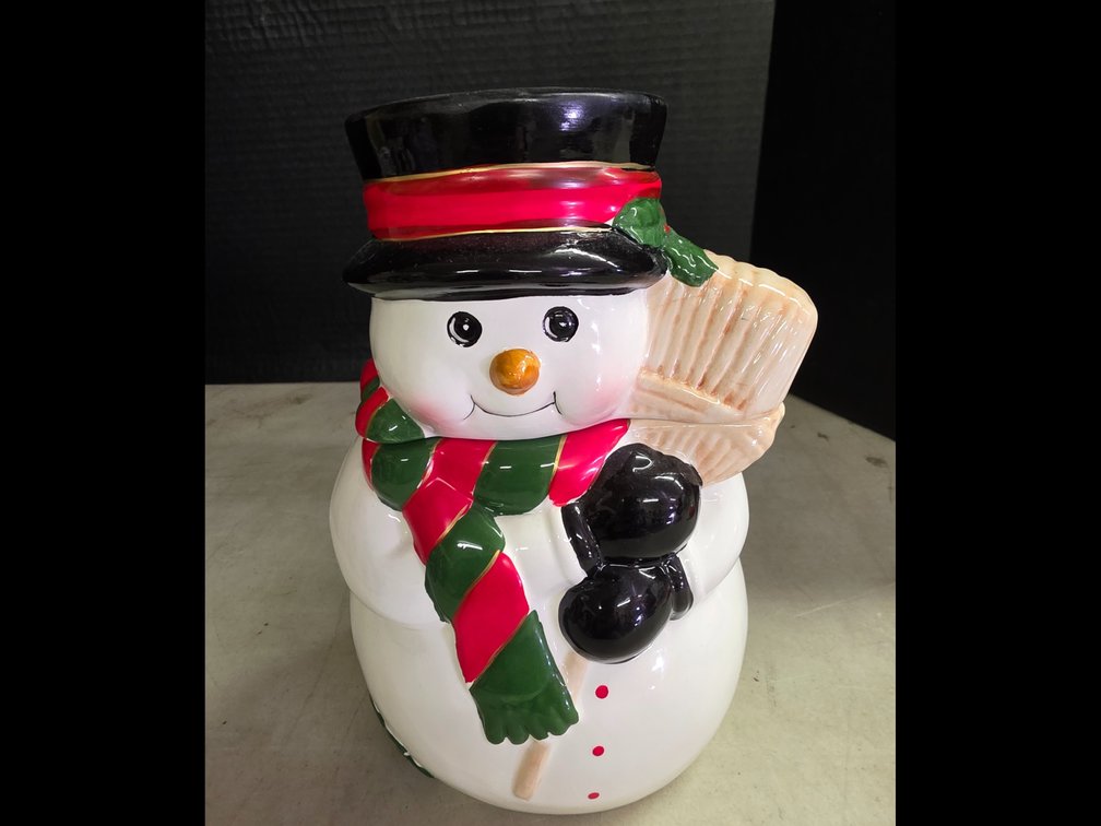 Snowman Cookie Jar
