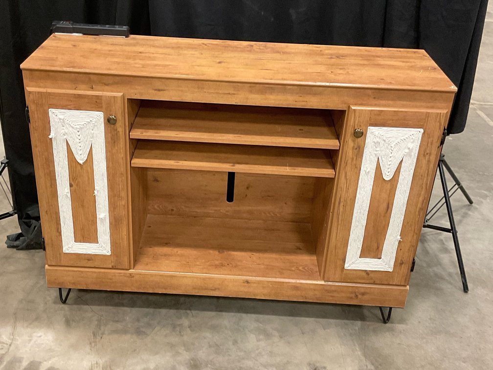 Wooden Media Console