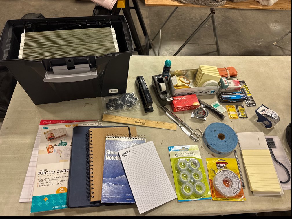 Assorted Office Supplies
