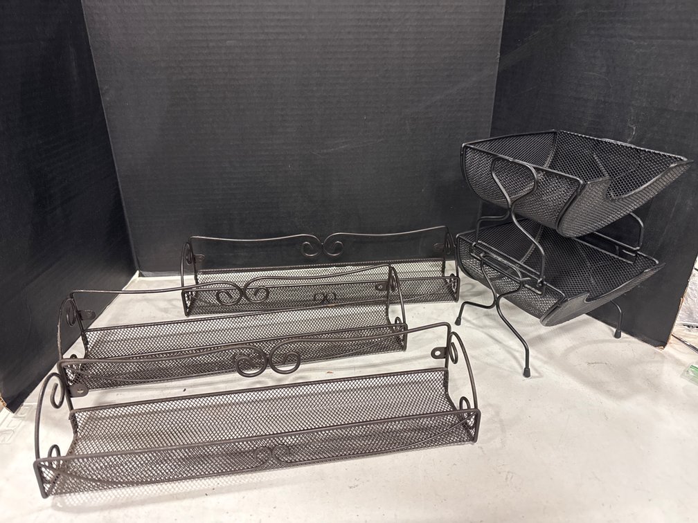 Wire Basket Decor