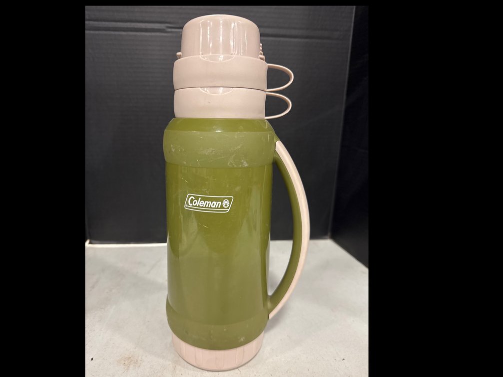 Plastic Coleman Thermos
