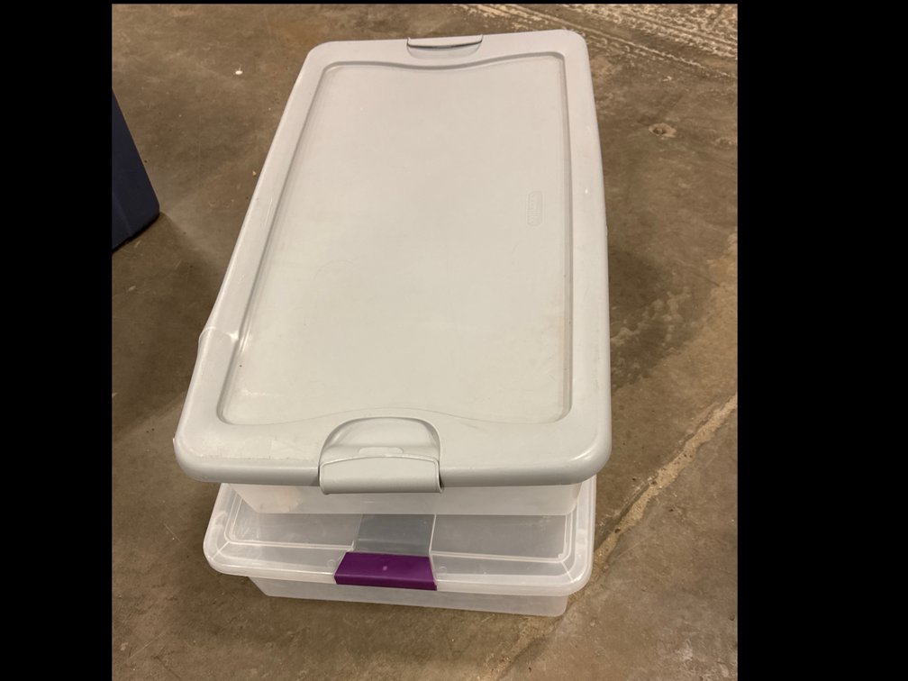 Sterilite Clear View Latch Totes