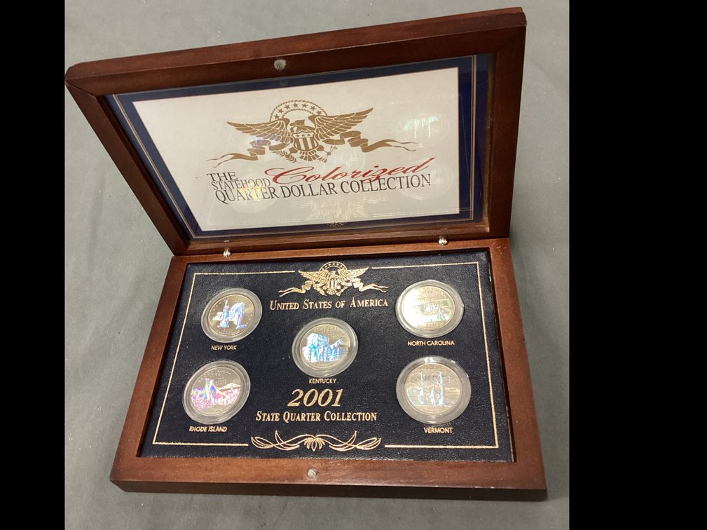 2001 Colorized State Quarter Collection