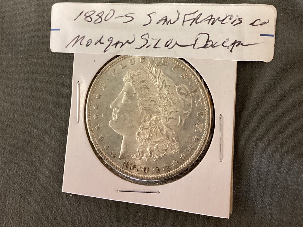 1880 S Morgan Dollar
