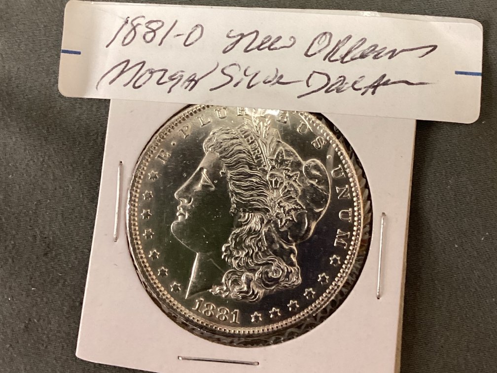 1881 O Morgan Dollar