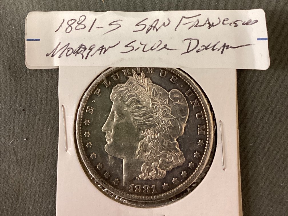 1881 S Morgan Dollar