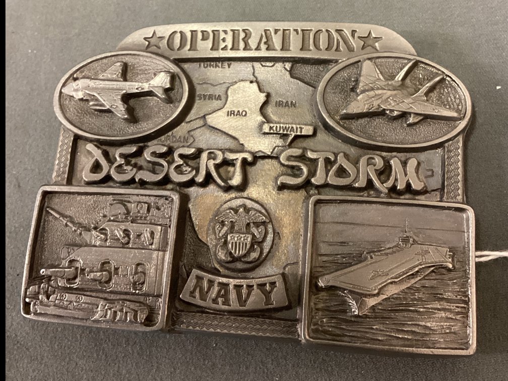 Operation Desert Storm Commemorative Buckle