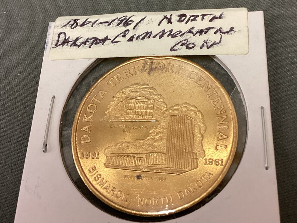 1861-1961 North Dakota Commemorative Coin