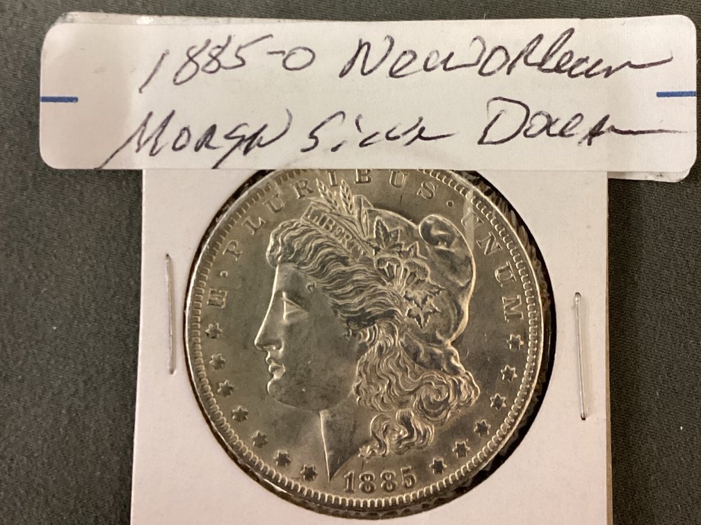 1885 O Morgan Dollar 