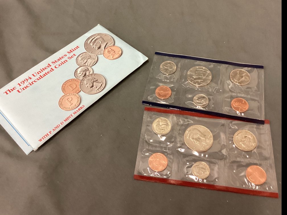 1994 US Mint Uncirculated Coin Set