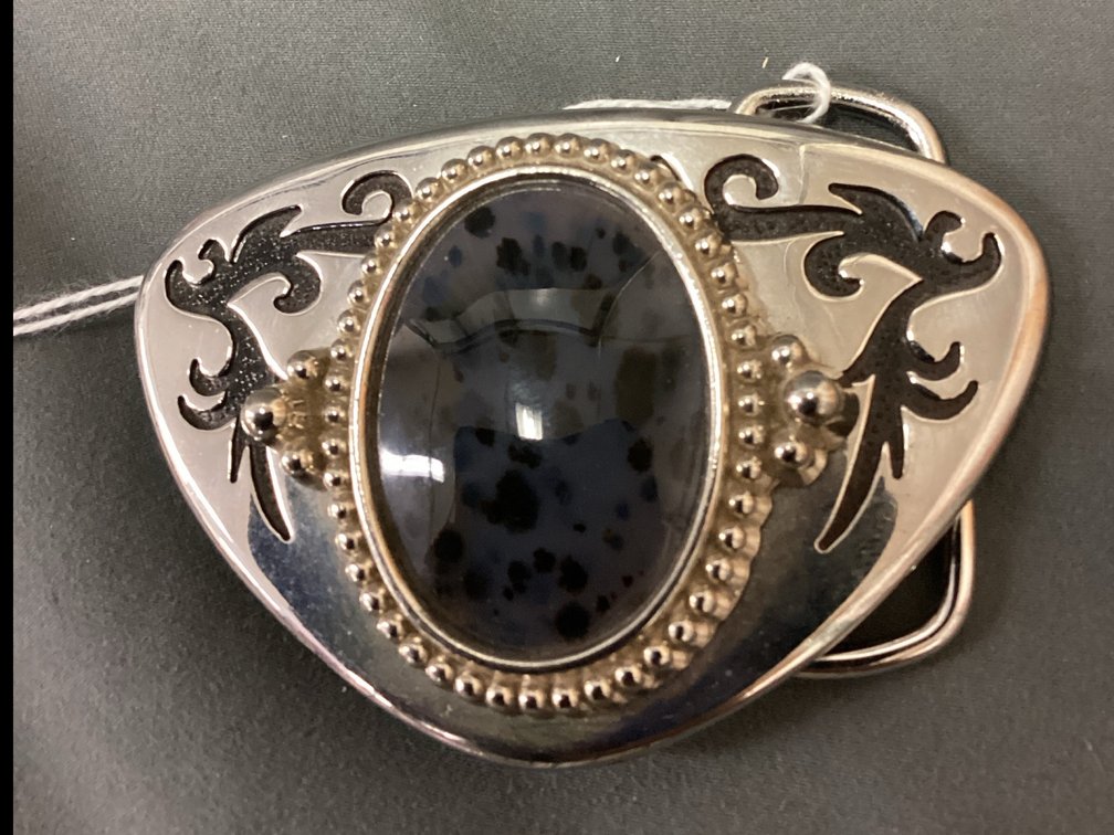 Montana Agate Belt Buckle