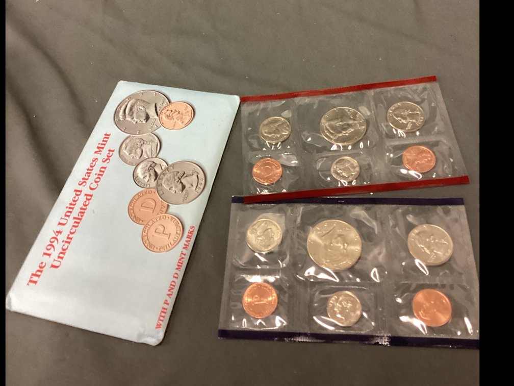 1994 US Mint Uncirculated Coin Set