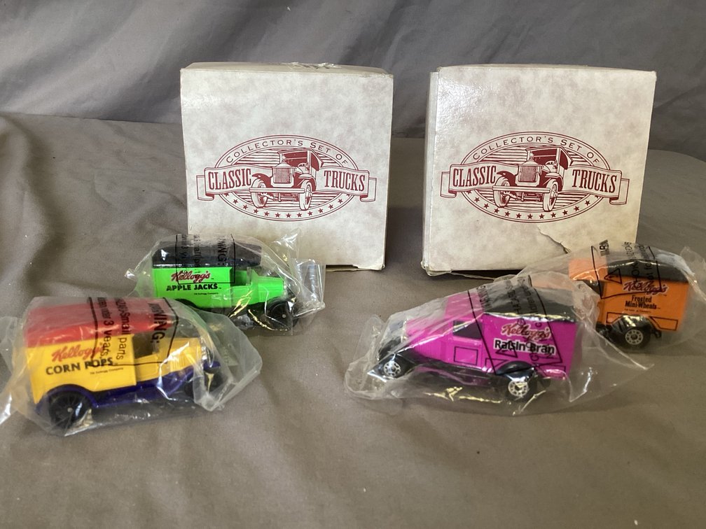 Kelloggs Matchbox Trucks