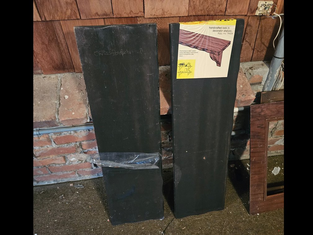 Wooden Shelves