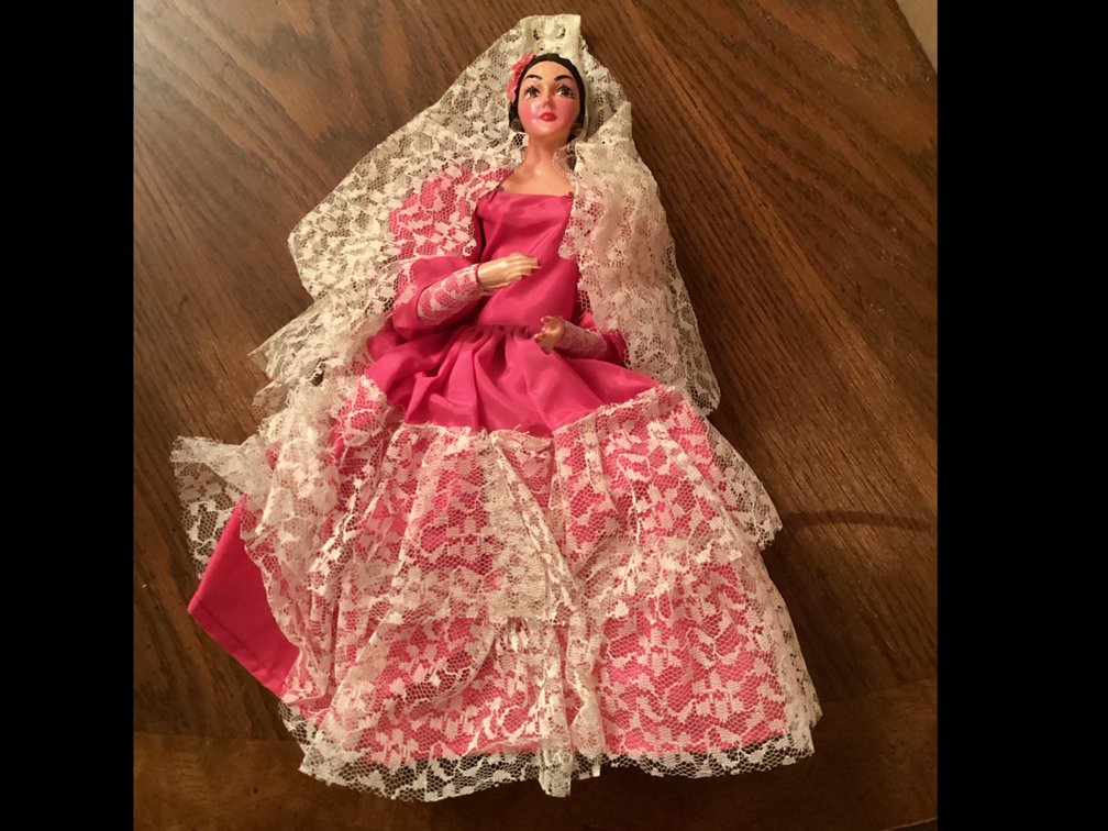 Vintage Flamenco Spanish Doll