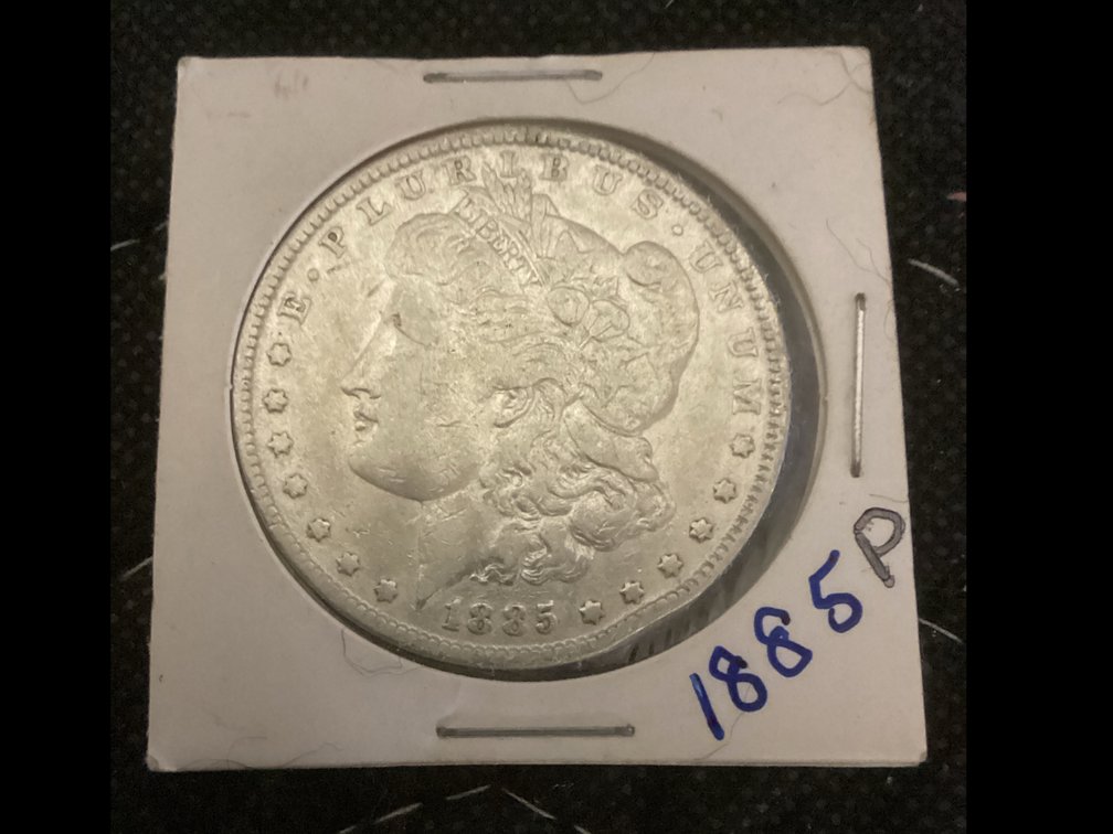 1885 P Morgan Silver Dollar 