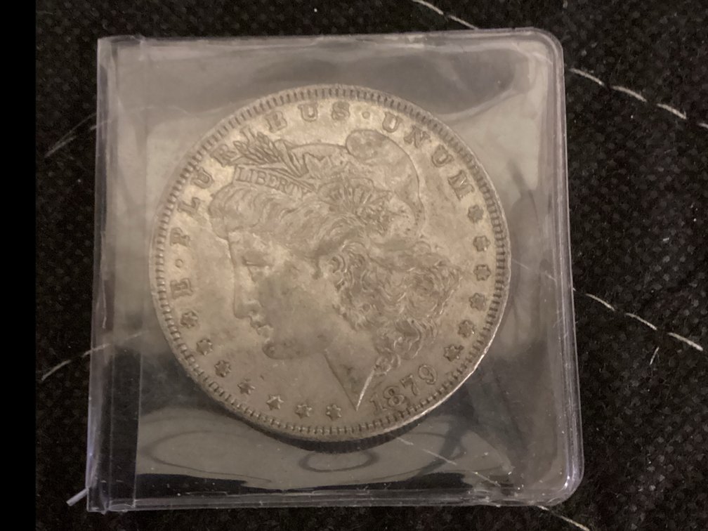1879 P  Morgan Silver Dollar