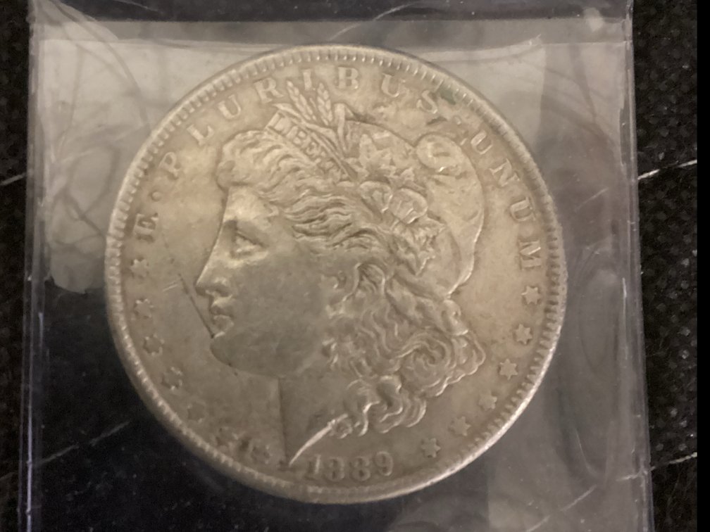 1889  P Morgan Silver Dollar