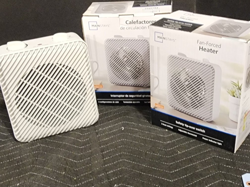 Mainstay Fan Forced Heaters