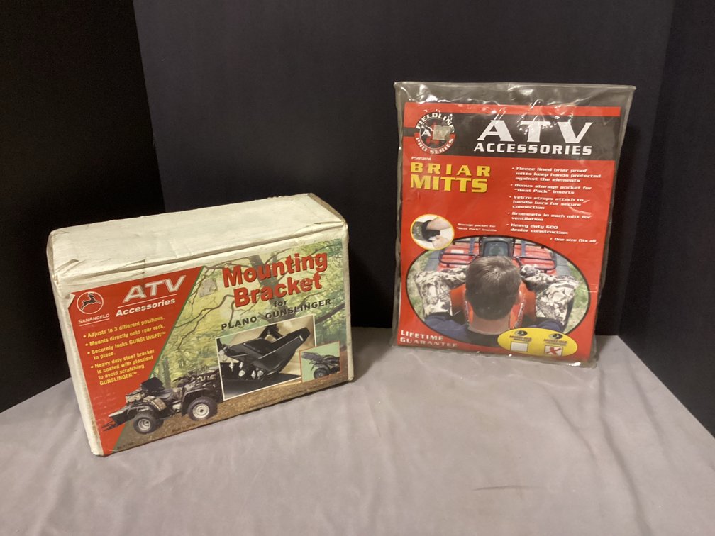 ATV Mounting Bracket And ATV Briar Mitts
