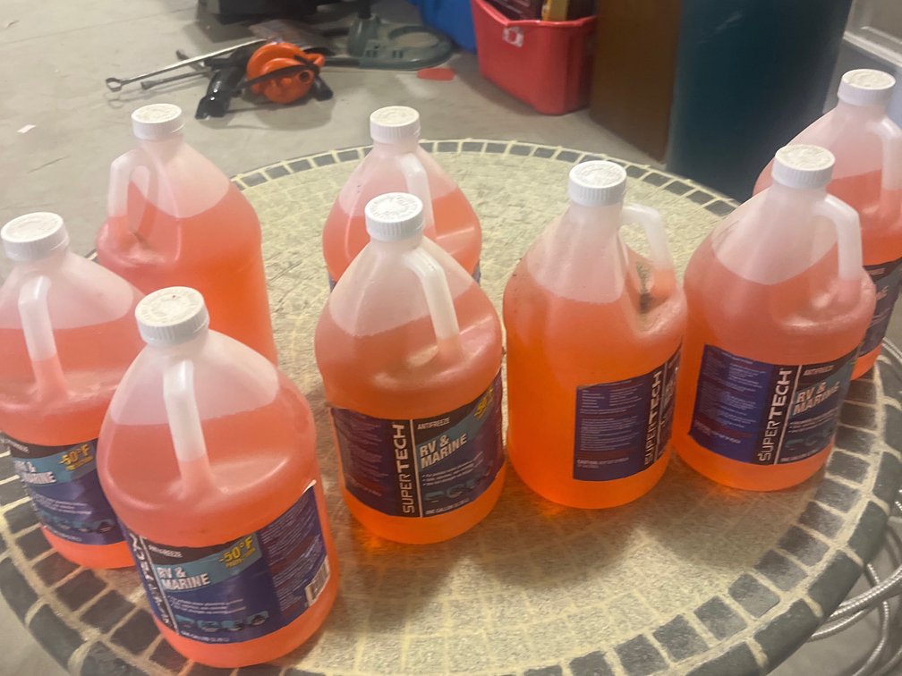 RV Antifreeze 8 Gallons