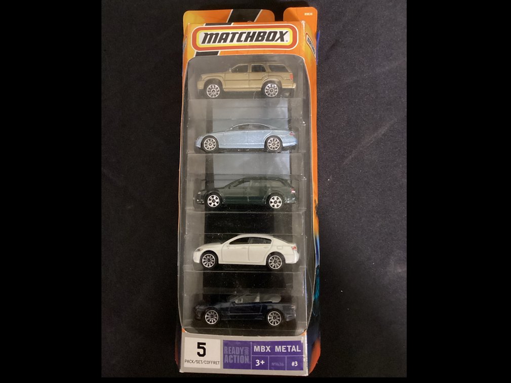 2007 Matchbox 5 pack gift set