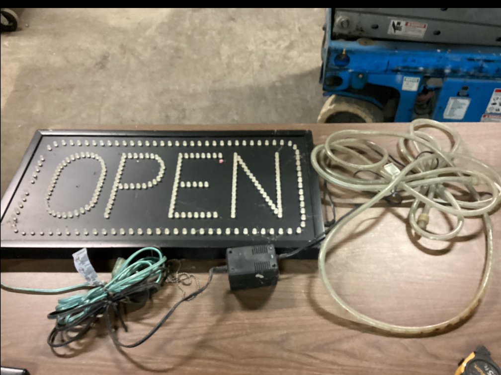 Open Light Sign