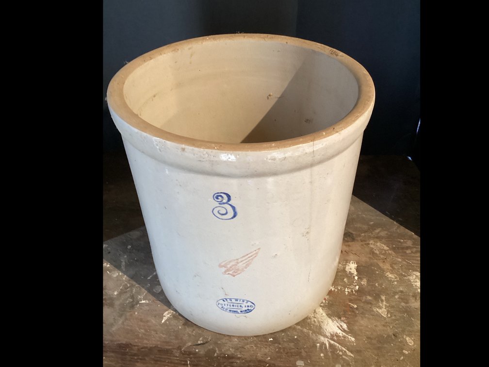 Red Wing 3 Gallon Crock