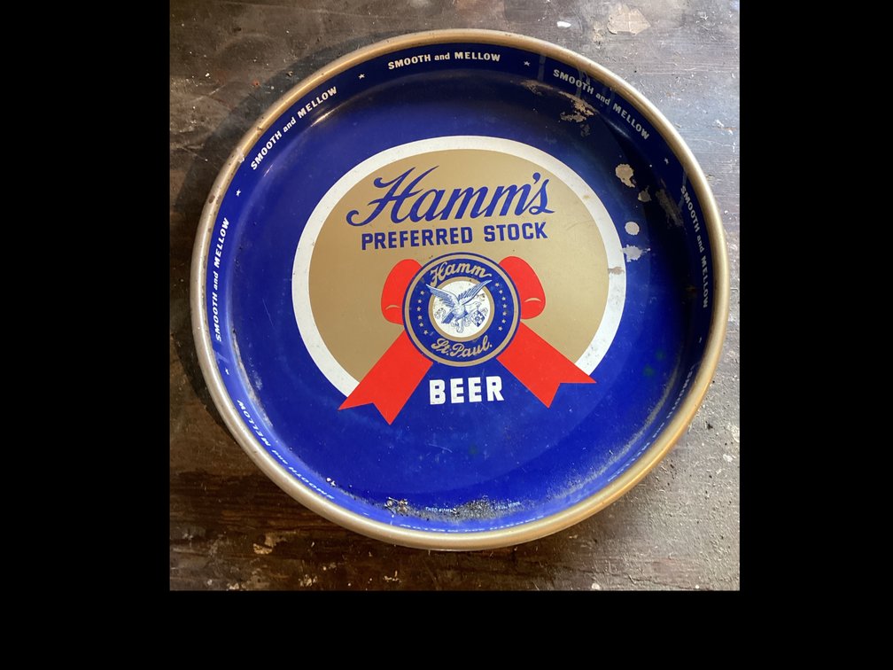 Hamm’s  Beer Serving Tray