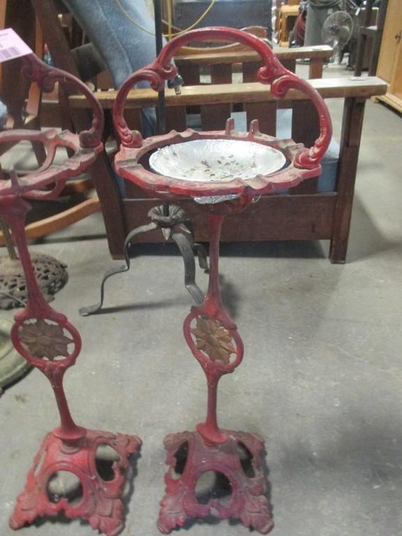 Antique Ashtray Stand